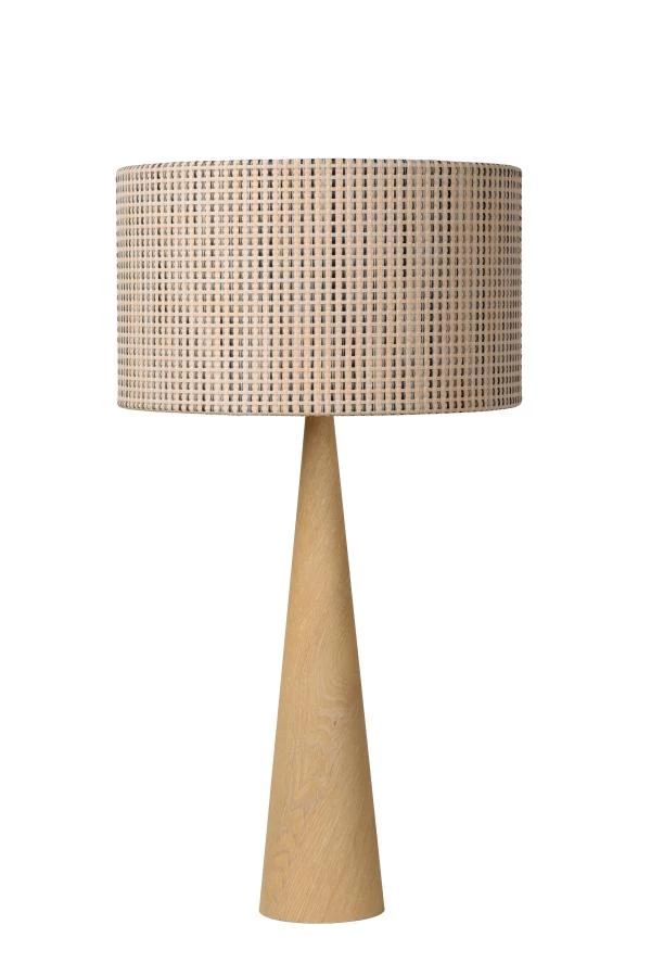 Lucide CONOS - Lampe de table - Ø 35 cm - 1xE27 - Naturel - UIT